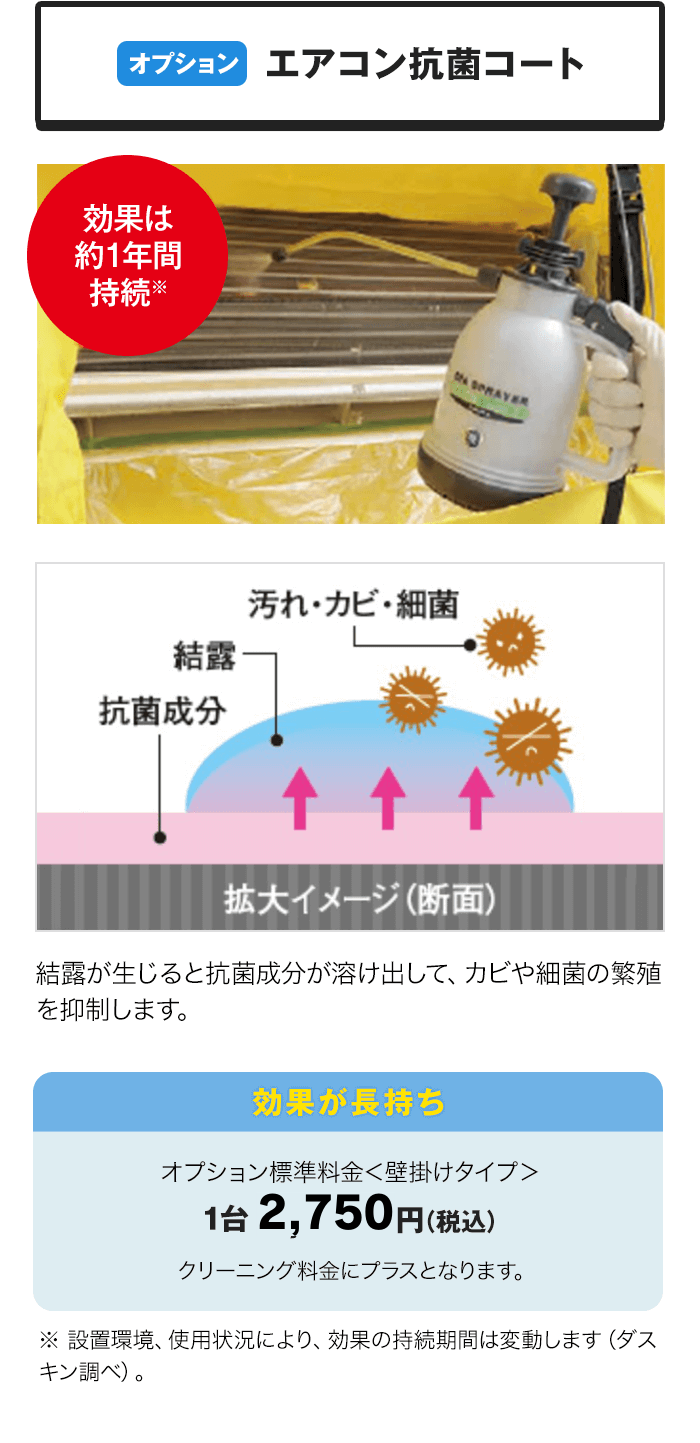 エアコン抗菌コートって何？